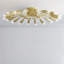 Barney 18 Light Semi Flush