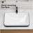 Ceramic Undermount Bathroom Sink 22.05" X 15.36" X 6.7" - White Porcelain Vessel Basin, Seamless Design For Vanity Countertop-125216392