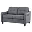 Ensemble de canapé modulaire confortable 3 pièces de style moderne pour appartements - tissu en polyester doux et fabrication durable
