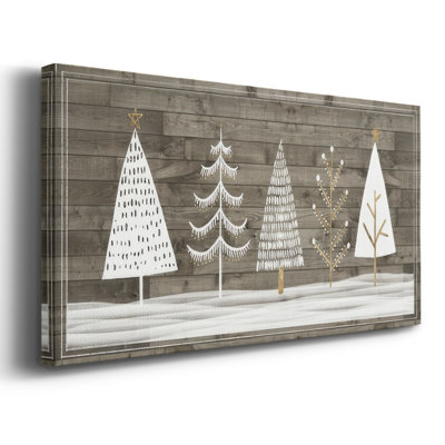 " Wooded White Christmas Collection D "