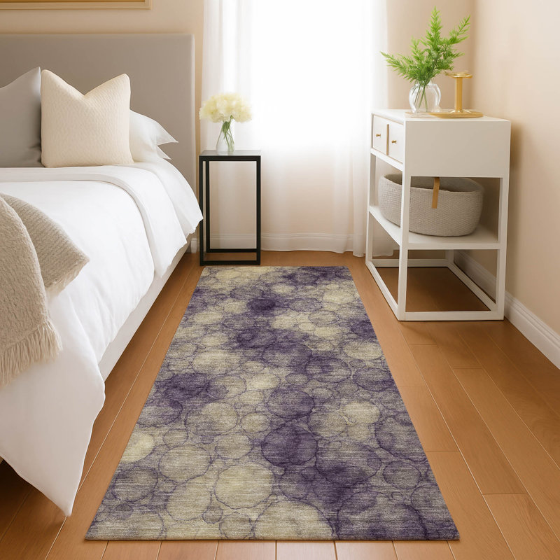 Machine Washable Indoor/Outdoor Lipman ACN2424 Abstract Rug, Runner 2'3" x 7'6"