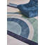 Josep Hand Tufted Geometric Area Rug in Blue/Ivory-1045491250