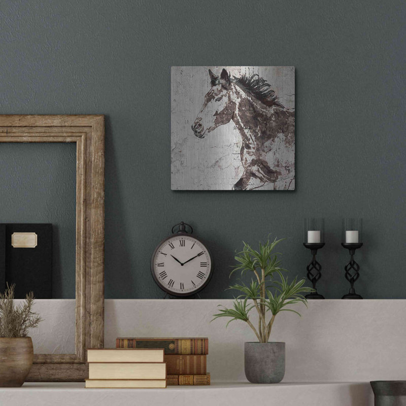 "Cheval au galop 2" par Irena Orlov, H 12 po x l 12 po