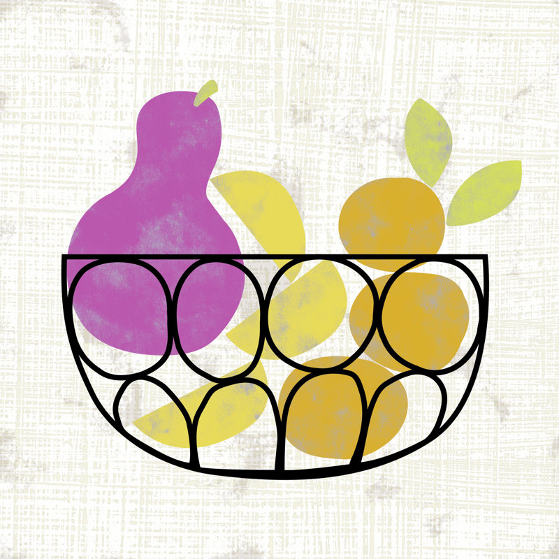 Fruitilicious I - Wrapped Canvas Print, 122cm H x 122cm W