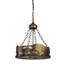 Luminaire tambour lanterne 2 lumières