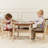 ECR4Kids Wooden Hideaway Chair, Childrens Furniture, Dark Walnut/Antique White, 2-Pack-108896549