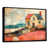 Black Floater Framed