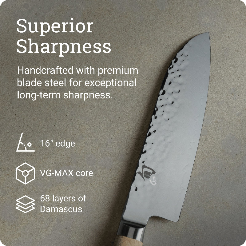 Premier Blonde Santoku, 7"