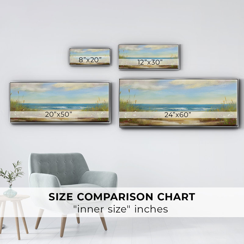 Serenity I- Framed Canvas