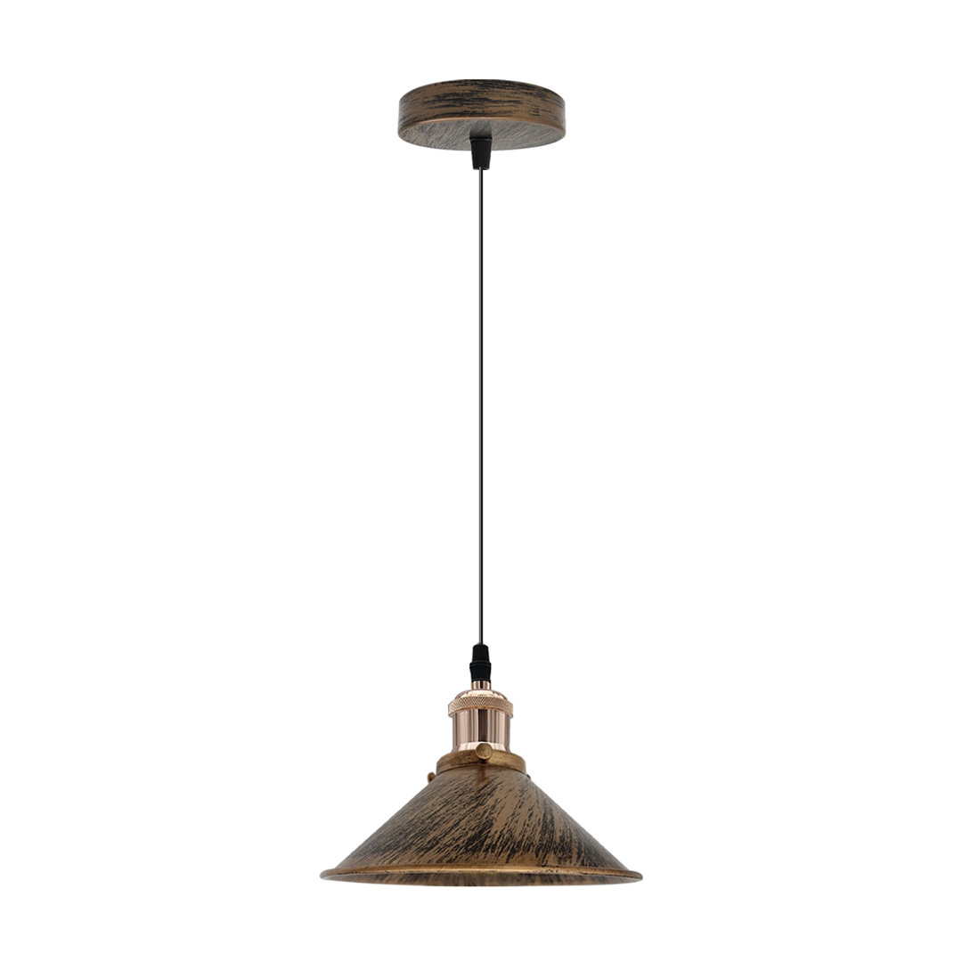 Jamil 1 - Light Brushed Copper Single Pendant