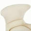 Chaise d'appoint moderne en polyester beige avec espace pour animaux de compagnie / rangement - capacité de 330 lb, chaise longue de salon, conception élégante et durable-130378900