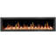 Foyer électrique intelligent 48 "LITEeer Homes II II ZEF48X | Cadre blanc ultra-mince fixé au mur et encastré | HD multi-flammes, bûches respirantes avec pierres de glace pilée, contrôle de l'application-135262034-135262036