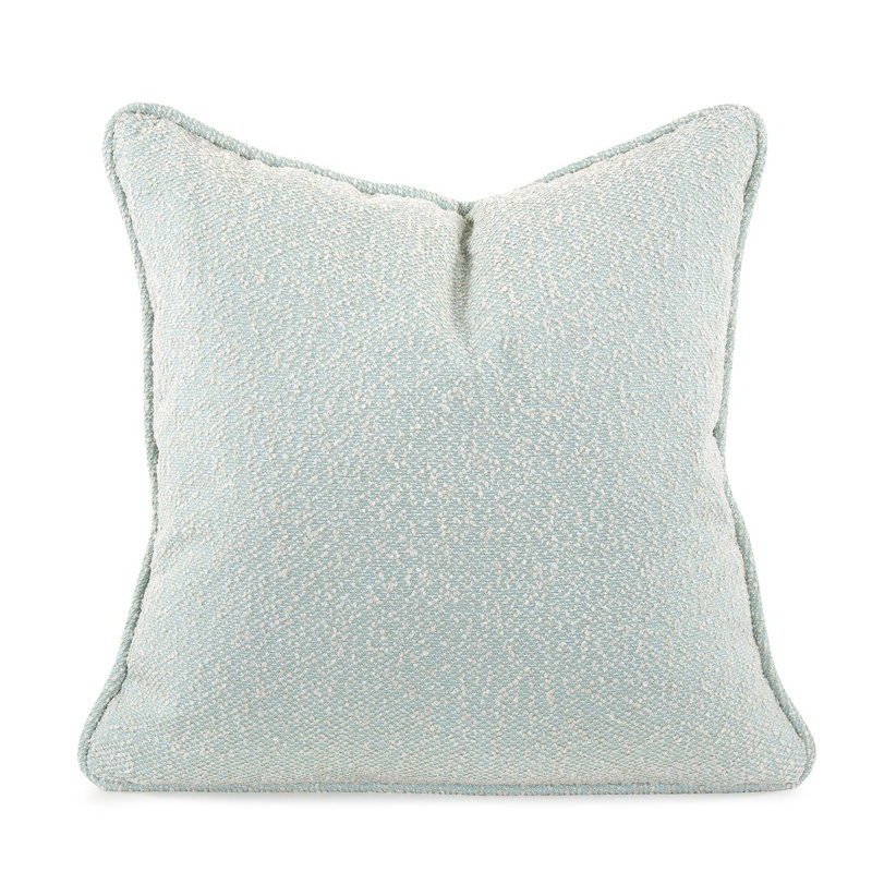Coussin corail d'Alicante, Bleu, Carré H 24 po x l 24 po