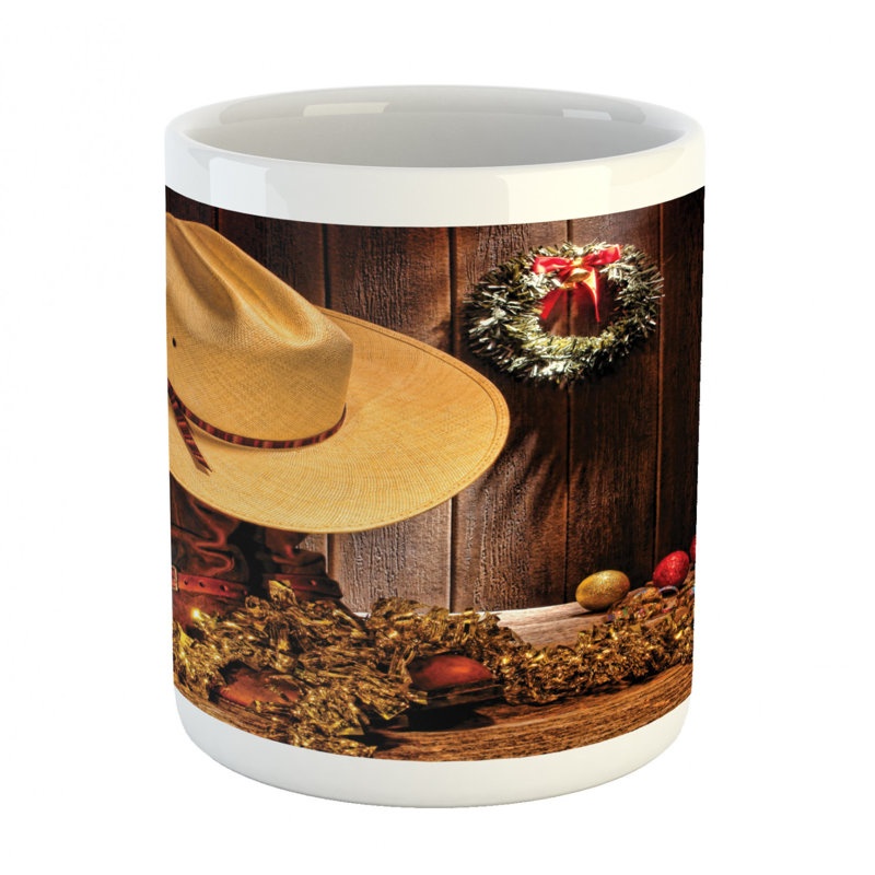 Grande tasse à café western
