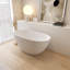 Baignoire de trempage autoportante 51,17 po