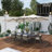 181'' x 106'' Outdoor Double-Sided Rectangular Market Umbrella With Base Patio Umbrella-1188731804