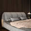 Lit plateforme Everly Quinn Elegant avec tête de lit tapissier et structure solide-823076031-825926912