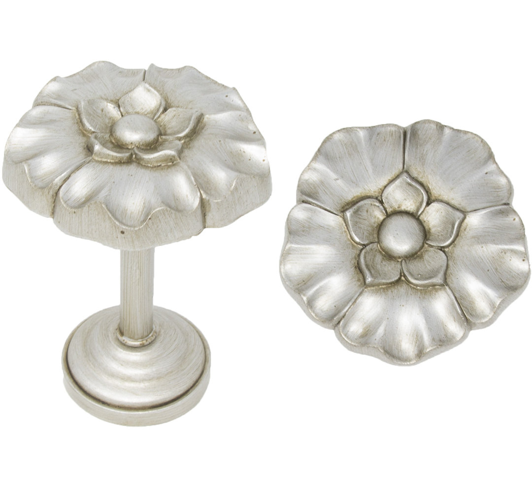 Risher Crestmont Drapery Medallion Curtain Holdback August Grove® 