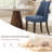 Parsons Upholstered Dining Chair Solid Wood Side Chair-1942706863