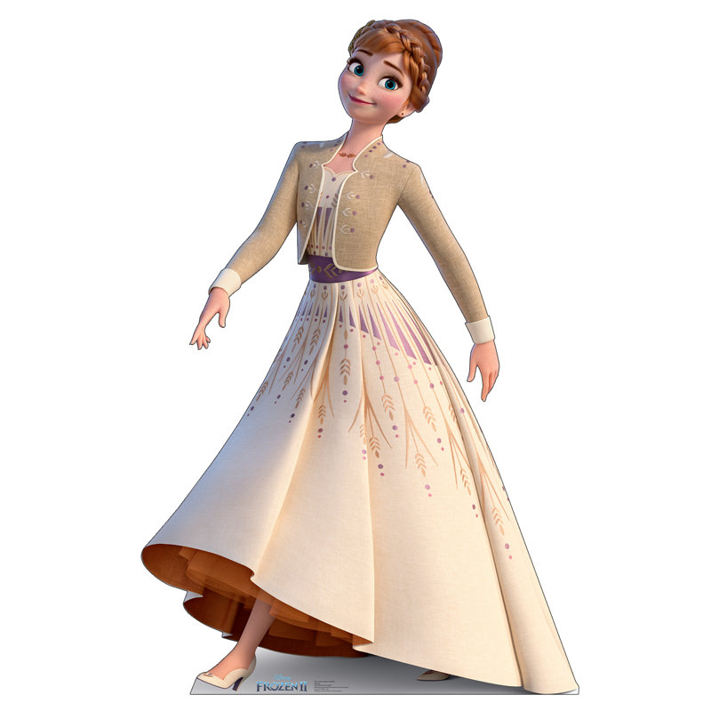 66'' Frozen 2 Anna Life-Size Cardboard Standup