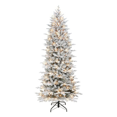 90' Lighted Fir Christmas Tree