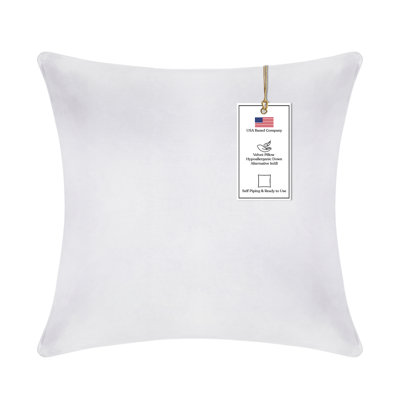 Insert de coussin décoratif en duvet synthétique Alha - hypoallergénique, prêt à l'emploi (ensemble de 1)