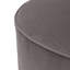 Repose-pieds rond gris Universal-706434236