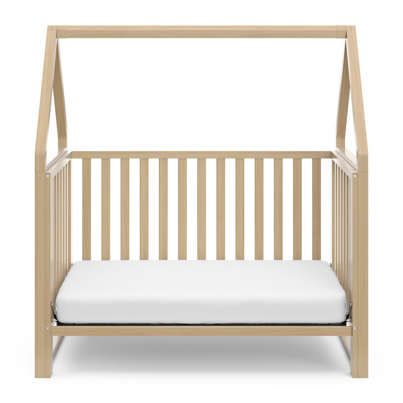 Driftwood 5-in-1 Convertible Crib with Playhouse Design