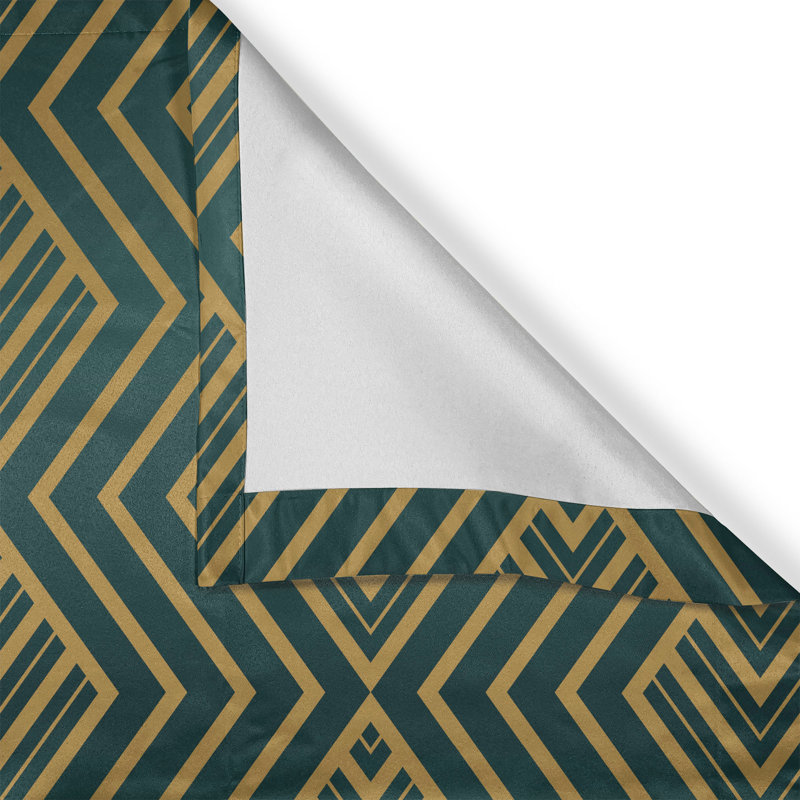 Semi Sheer Curtain Pair