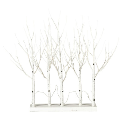Vickerman LED White Birch Twig Collection 2.5' Lighted Christmas Tree