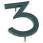24 in. Flat Floating Mount House Number-1747342016-1752731001