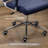 Mid Back Office Desk Chair, Conference Room Chairs with Wheels, Executive Leather Swivel Ribbed Height Adjustable  Rolling Chair.-929933954-929933955