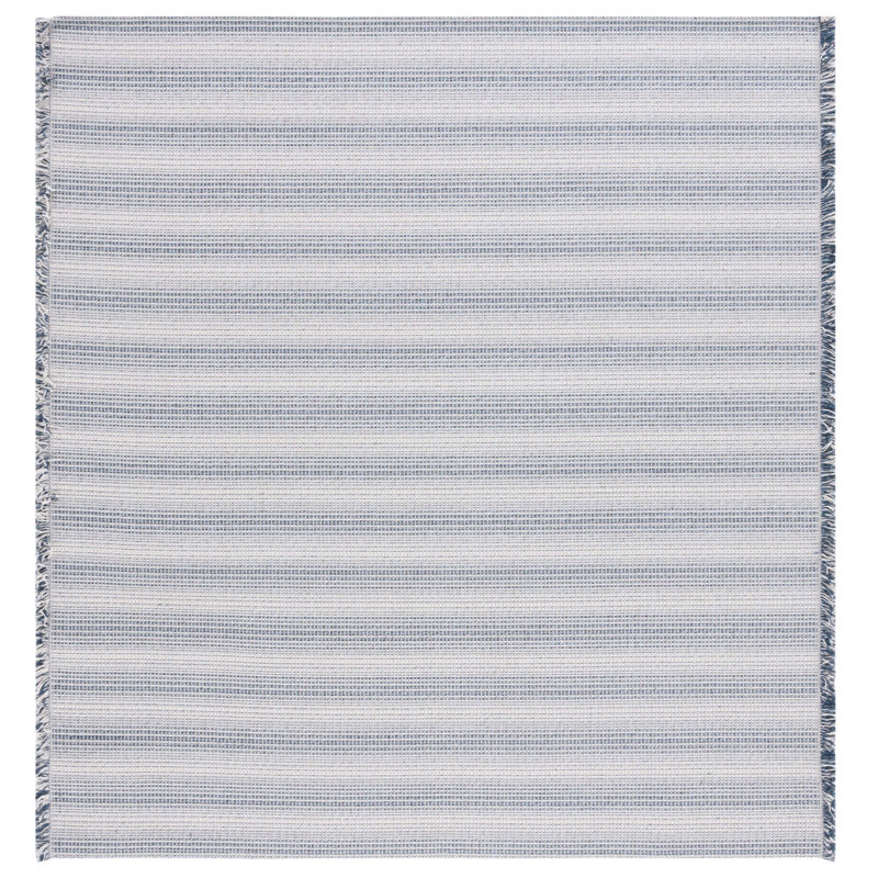 Tapis rayé Augustine Performance, Carré 6 pi 4 po