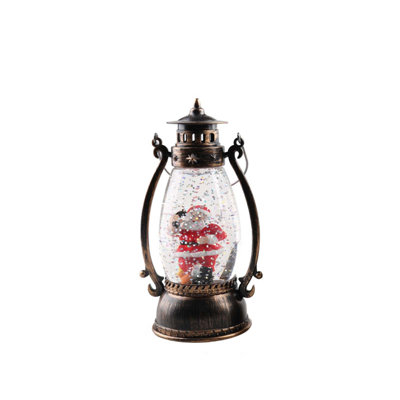 Christmas And Halloween Decorations Crystal Balls Glowing Hand Oil Lamps Snow Lamps Christmas Gifts Christmas Desktop Ornaments 80ml