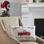 Oreiller de Noël camion plus frais 14x22