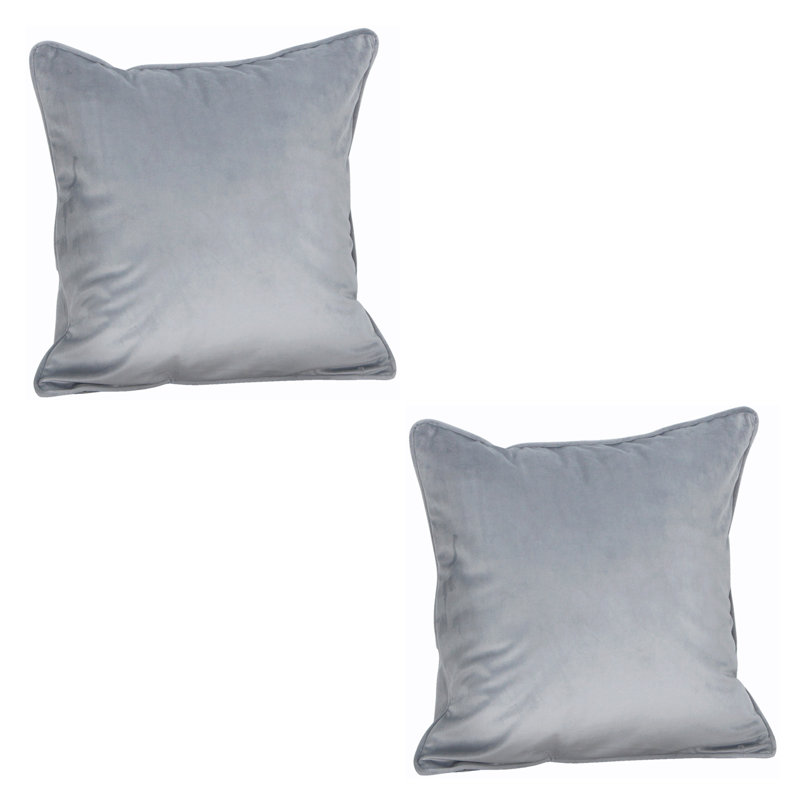 Anouschka Square Cushion, Light Blue