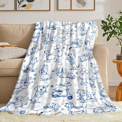 Dachshund doudoune en flanelle douce pour enfant