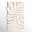 Ankara Abstract Handmade Wool Area Rug in Beige/Ivory-1462895205