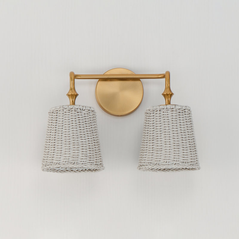 Baja-Bath Vanity, Natural Aged Brass