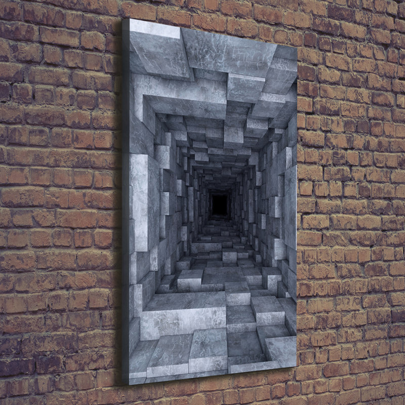 Tunnel - Wrapped Canvas Print