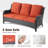 6 - Person Patio Conversation Set with Cushions-821603960-821603962
