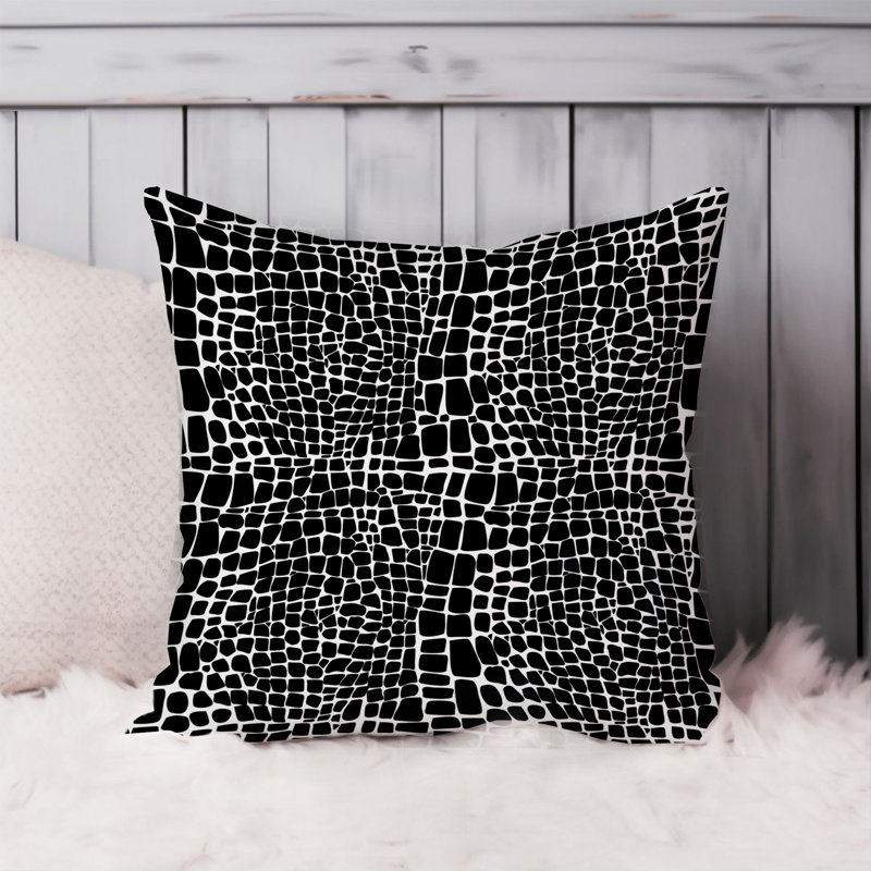 Animals Animal Prints Pattern III Pillow Cover, 16"H x 16"W
