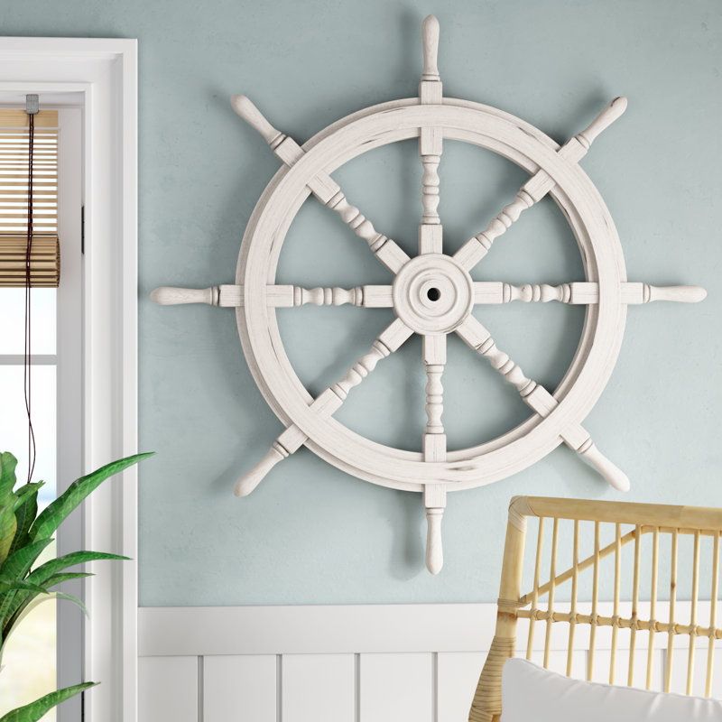 Décoration murale volant navire, H 48 po x l 48 po x p 3 po