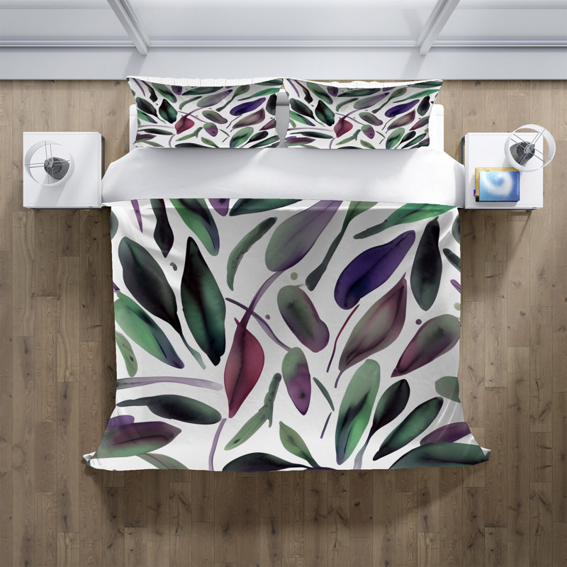 Abstract Duvet Cover, King Duvet Cover + 2 King Shams
