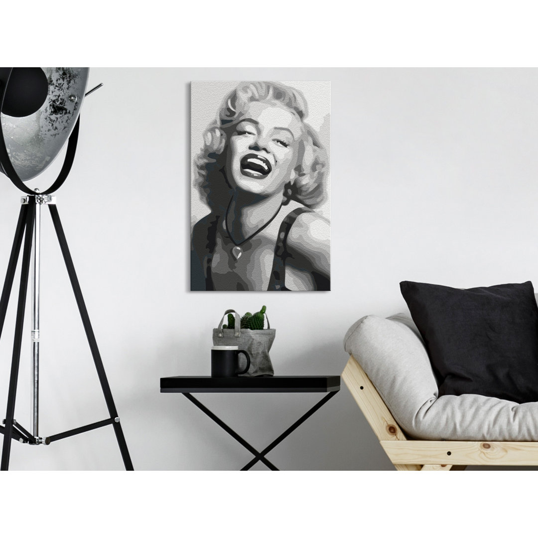 Leinwandbild Laughing Marylin