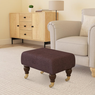 Autryville Wood Caster Leg - Plush