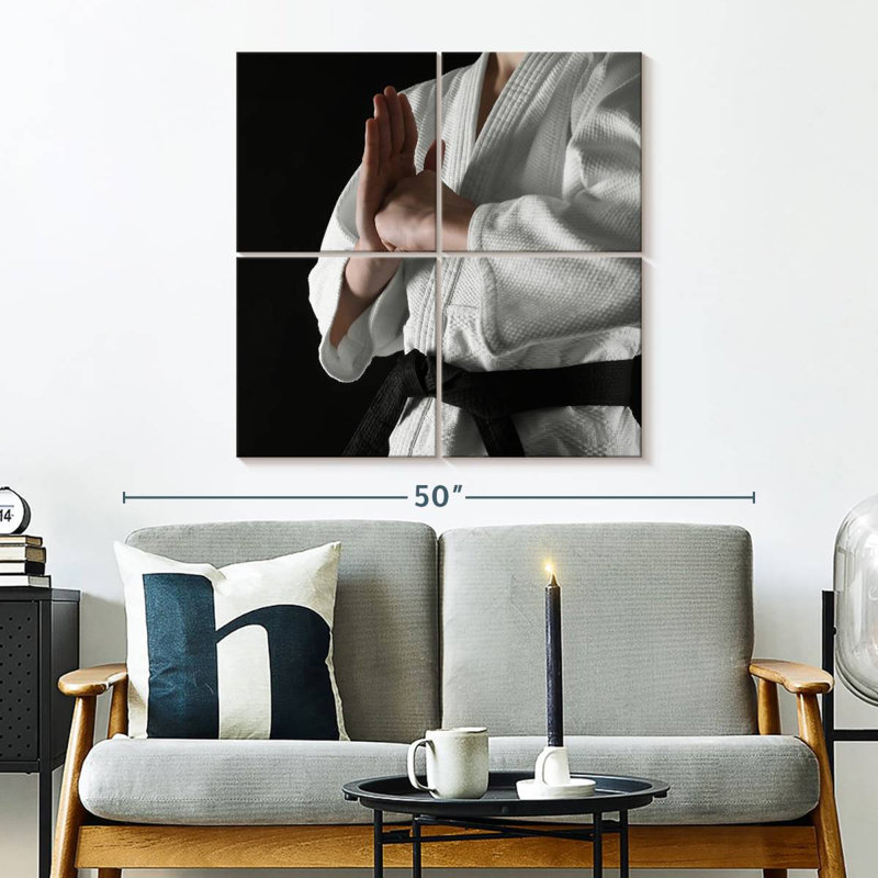 Sireci Karate Salute, 32" H x 32" W