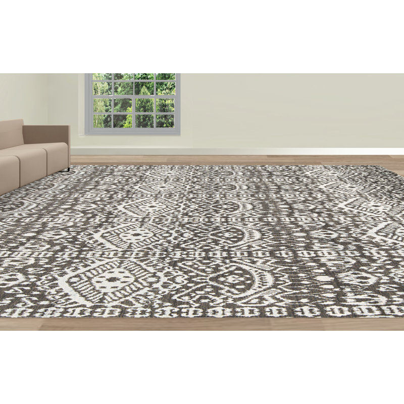 Ikatville Wool Ikat Area Rug