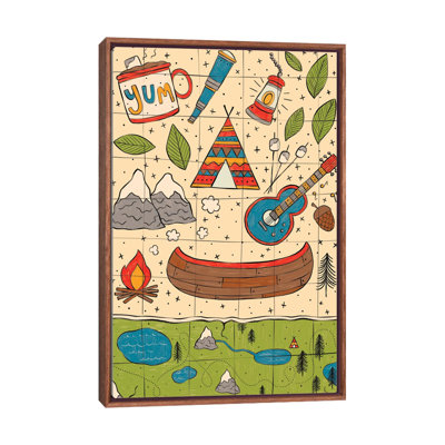 «Everyday Big Adventure II» par Lisa Barlow - impression d'art graphique