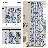  Floral Curtains for Living Room, Semi Sheer Linen Curtains Light Filtering Farmhouse Back Tab Rod Pocket Window Drapes,2 Panels-827451585-827451644